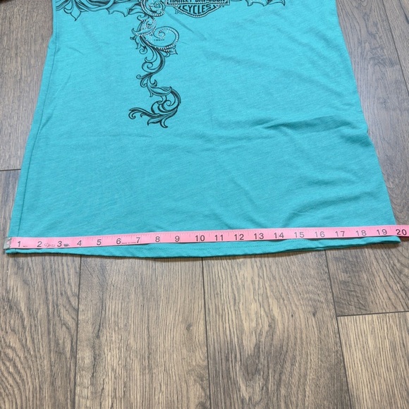 Harley Davidson Woman’s Mesh 3/4 Sleeve Tee - Picture 8 of 11